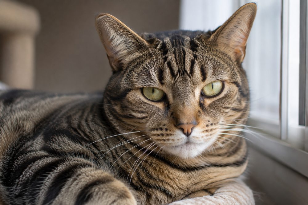 Gato de cerca, revisión de posibles irritantes respiratorios